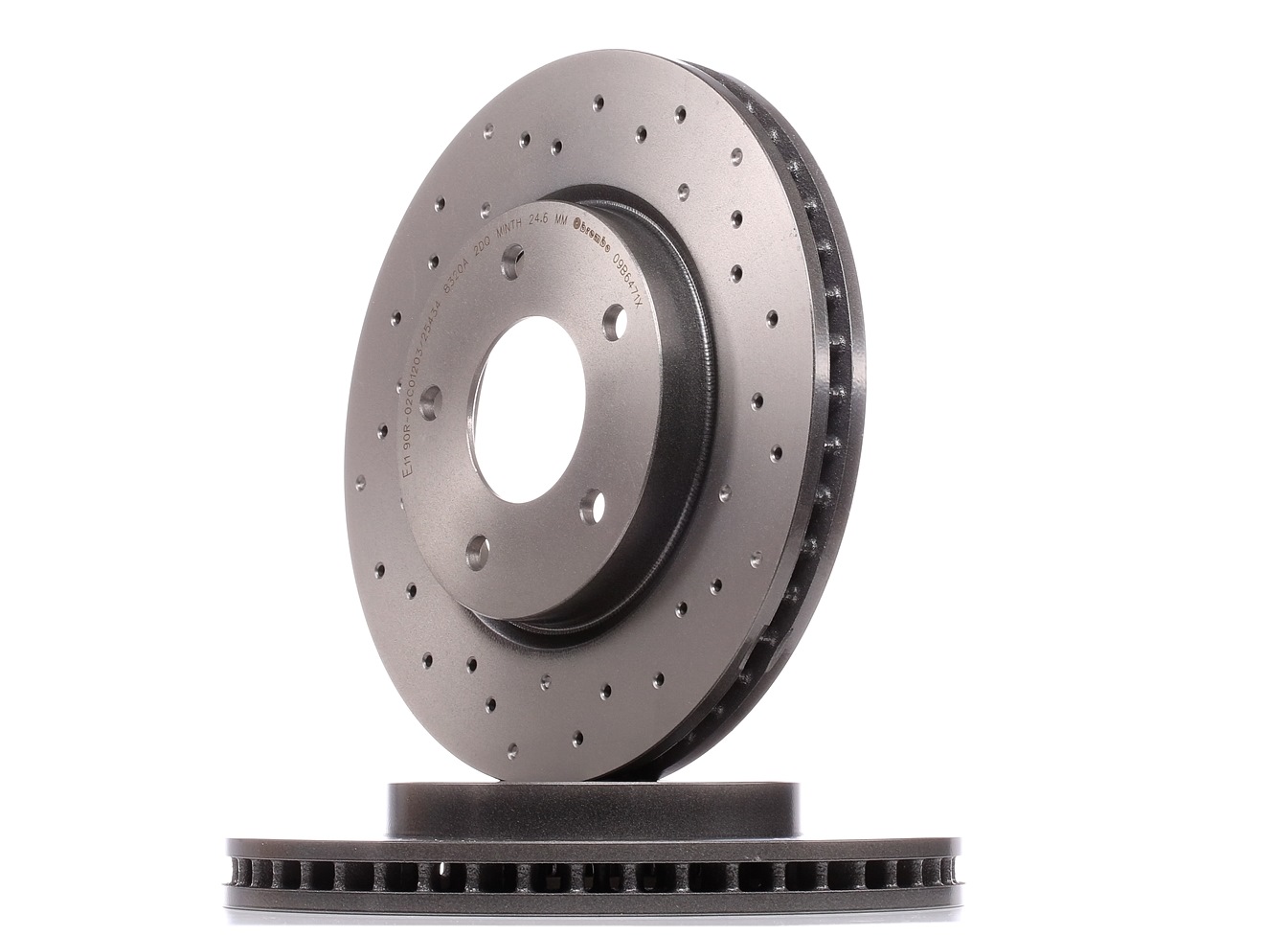 BREMBO Jarrulevyt MITSUBISHI 09.B647.1X 4615A115,4615A190,MN116329 Jarrulevy MN116330