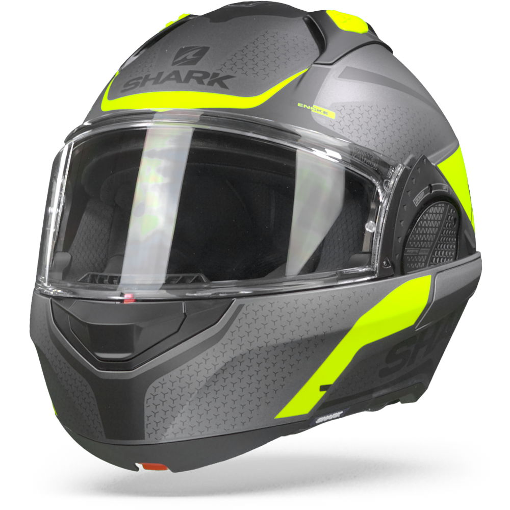 Shark Evo Gt Encke Mat Anthracite Yellow Black M