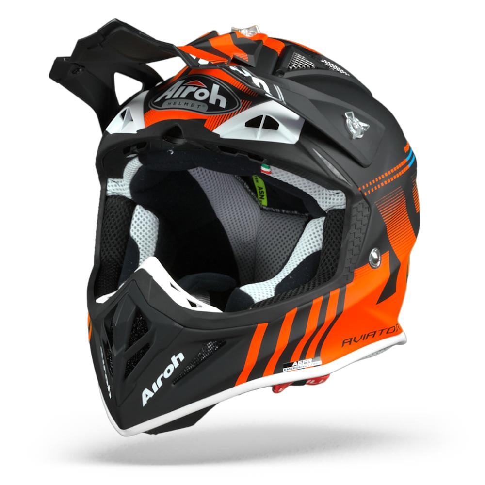 Airoh Aviator ACE Nemesi Orange Matt L