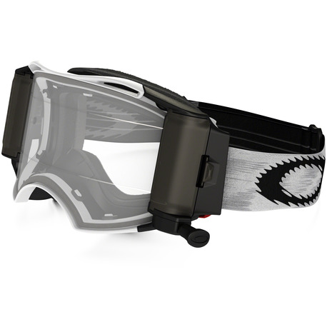 Oakley Goggles Airbrake Mx MatteWht Speed w/RR RollOff Goggle
