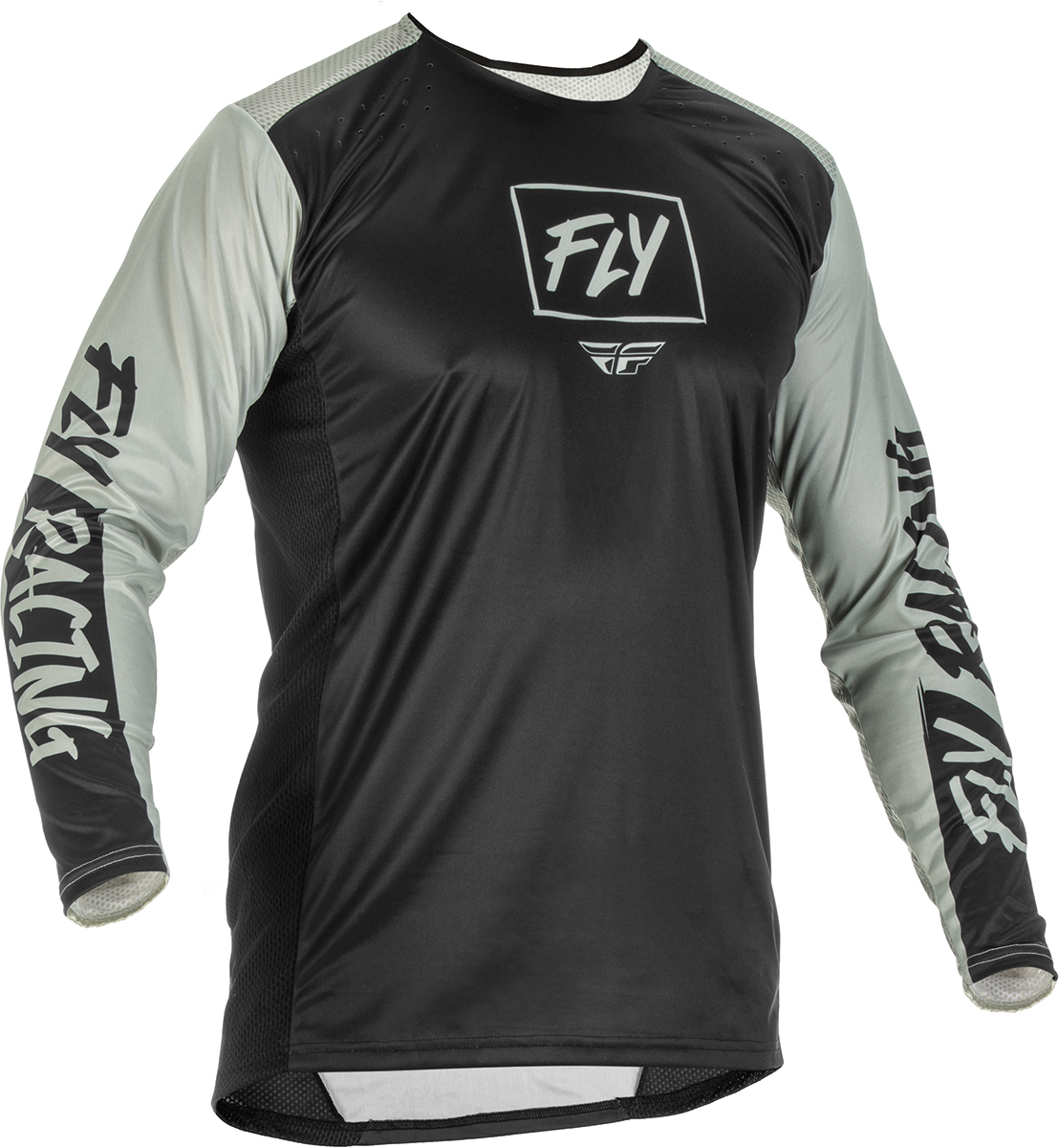 FLY Racing Lite Jersey Black Grey XL