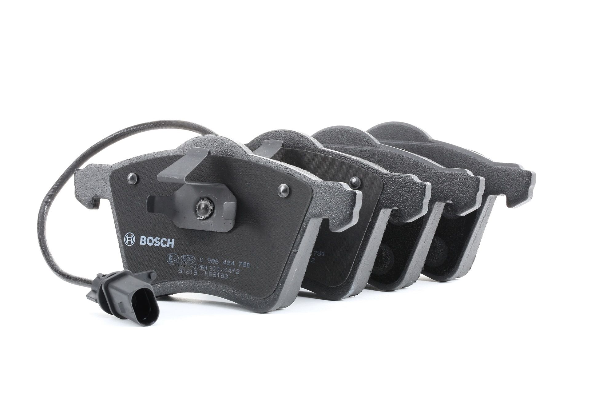 BOSCH Jarrupalat VW,FORD,SEAT 0 986 424 780 1151377,7M3698151B,7M3698151B Jarrupalasarja,Jarrupala, Levyjarru