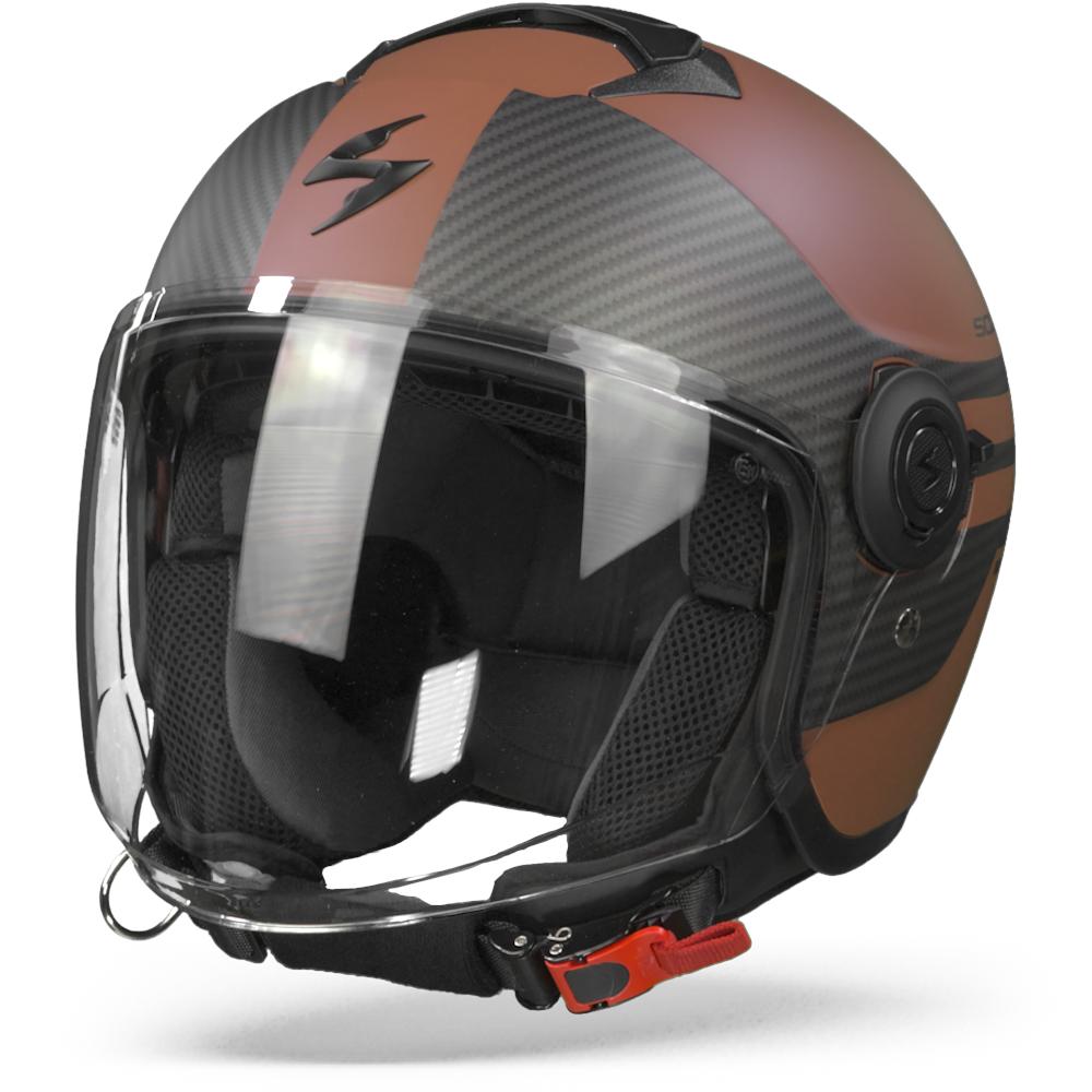 Scorpion Exo-City Moda Brown Matt Black 2XL