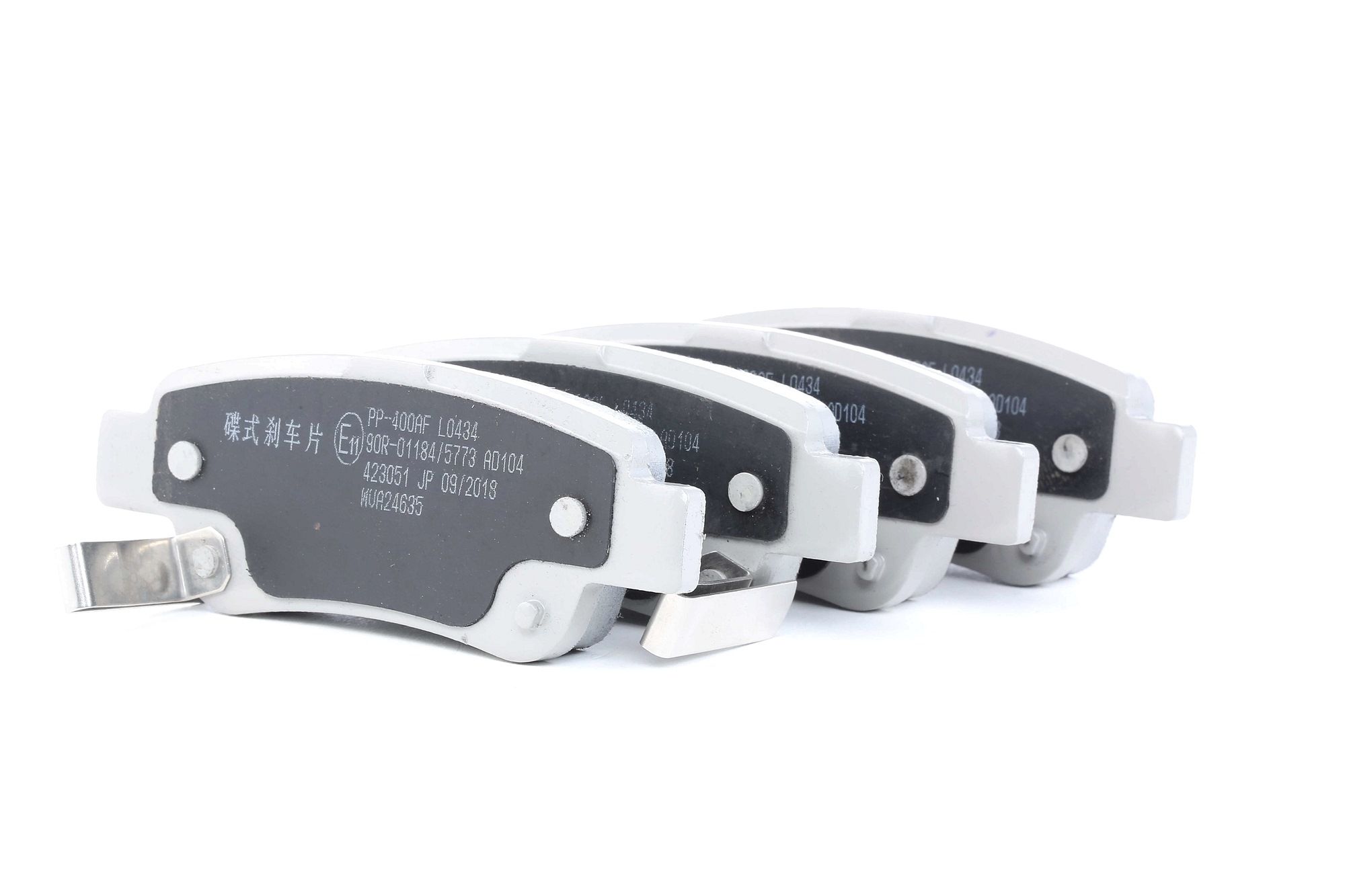 JAPANPARTS Jarrupalat HONDA PP-400AF 43022SWWG00,43022SWWG01,43022SWWG02 Jarrupalasarja,Jarrupala, Levyjarru 43022SWWG03,43022T1GG00,43022T1GG000