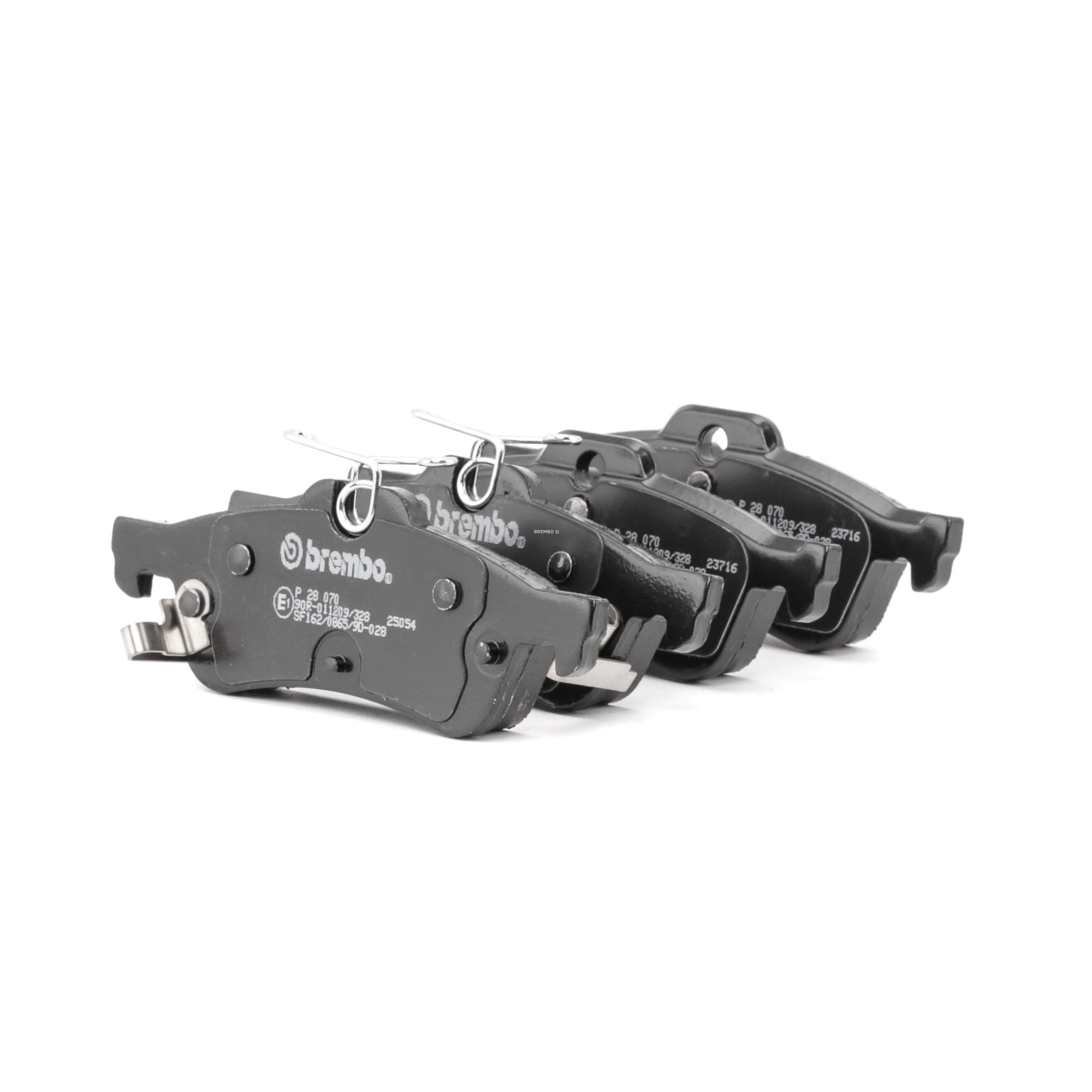 BREMBO Jarrupalat HONDA P 28 070 43022TV0E00,43022TV0E01,43022TV8E00 Jarrupalasarja,Jarrupala, Levyjarru 43022TV8E01