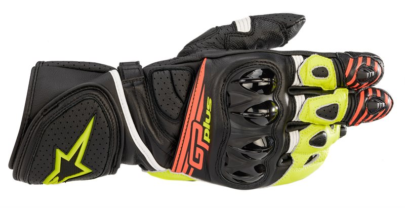 Alpinestars GP Plus R V2 Black Yellow Fluo Red Fluo 2XL