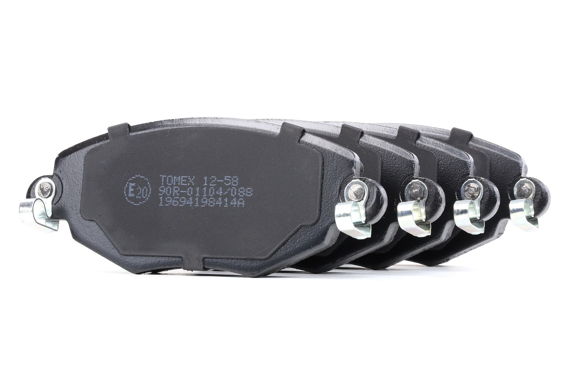 TOMEX brakes Jarrupalat FORD,JAGUAR TX 12-58 1121894,1126718,1204843 Jarrupalasarja,Jarrupala, Levyjarru 1250688,1521531,1522062,1S712K021AB,C2S12638