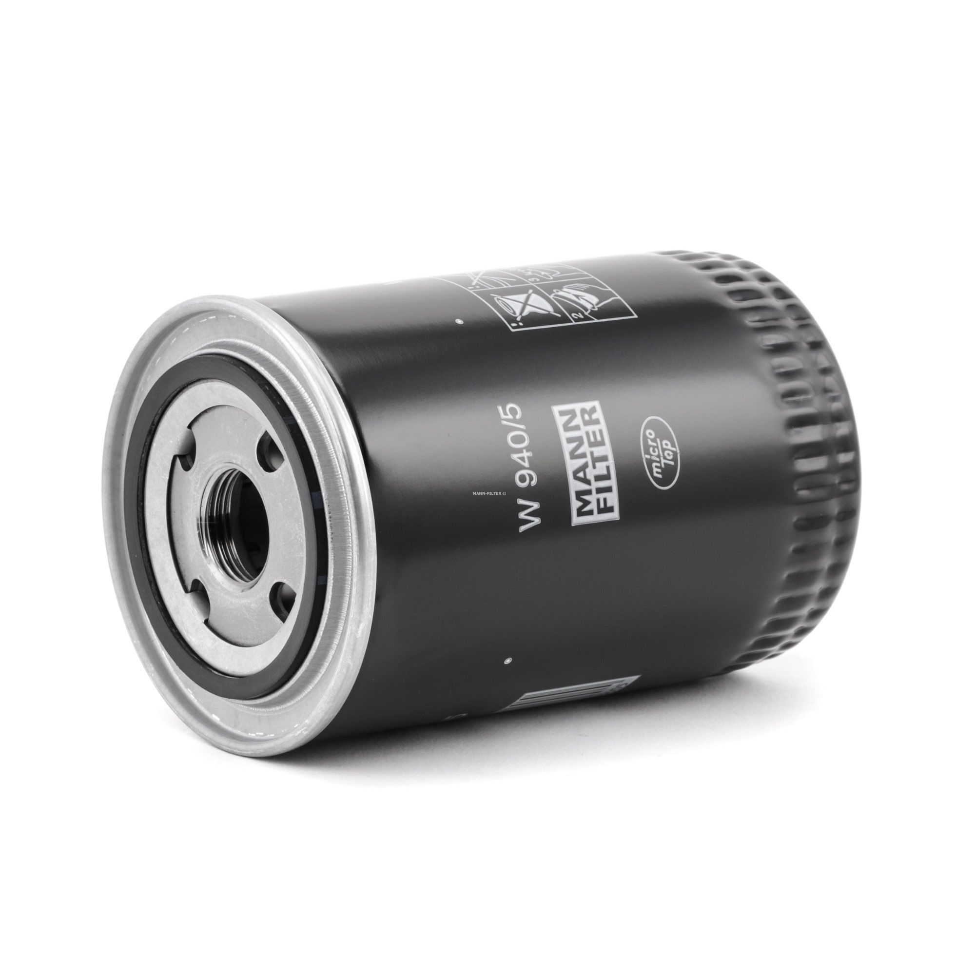 MANN-FILTER Öljynsuodatin IVECO,LAMBORGHINI,MAGIRUS-DEUTZ W 940/5 0690260,690260,61584009 5000861,5010666,1325690250,1160024,1173481,1902135,11700375