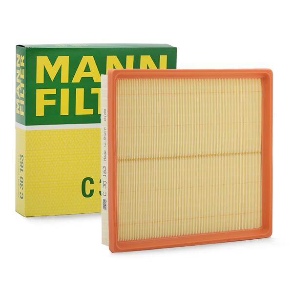 MANN-FILTER Ilmansuodatin OPEL,RENAULT,NISSAN C 30 163 1654500Q0H,1654600Q0H,1654600Q2J 1654600Q3F,1654600QOH,4411279,4414665,4417142,834897