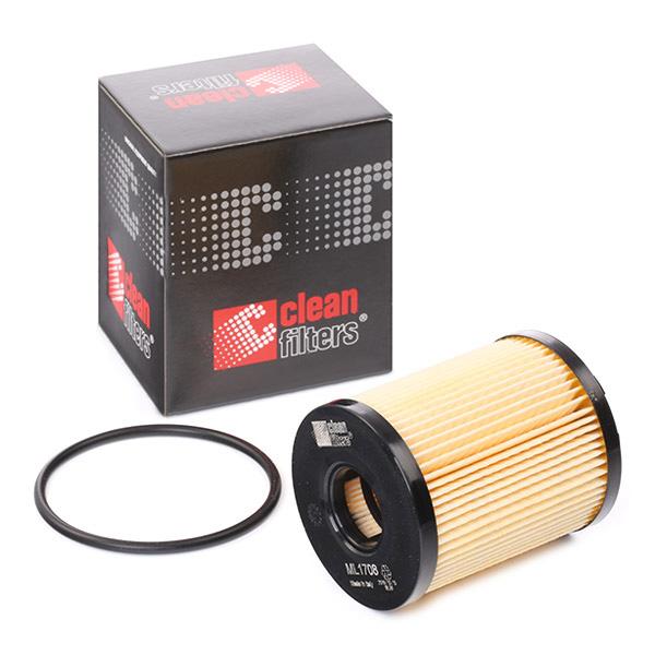 CLEAN FILTER Öljynsuodatin OPEL,FORD,FIAT ML1708 68094002AA,68102241AA,71769641 6000626333,6001073250,71765460,71773176,73500049,1565248,9S516731C1A