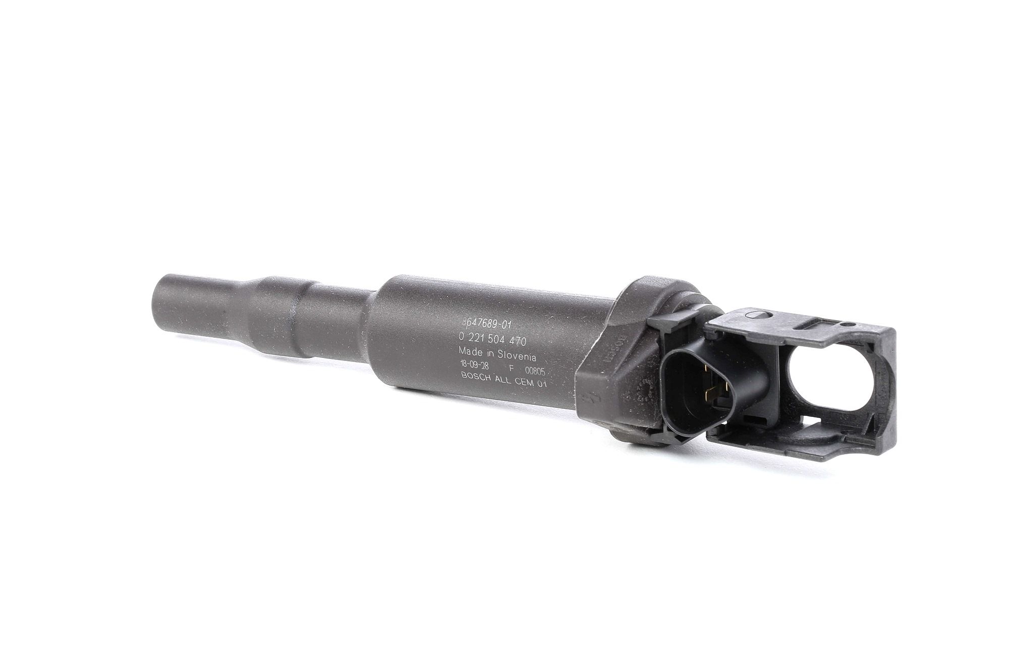 BOSCH Sytytyspuola BMW,PEUGEOT,CITROËN 0 221 504 470 12137594937,12137551049,12137562744 12137571643,12137594937,12138647689,597064,9806702780,597064