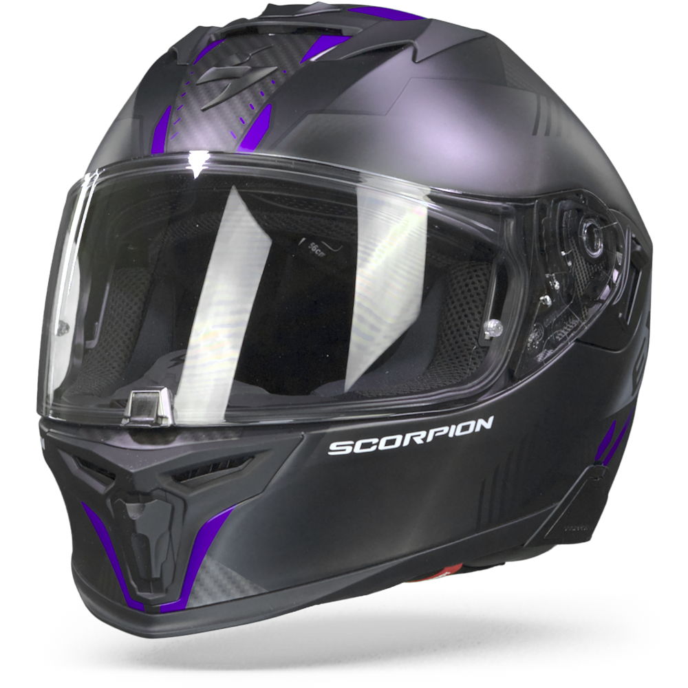 Scorpion EXO-520 Air Laten Matt Black Blue XL