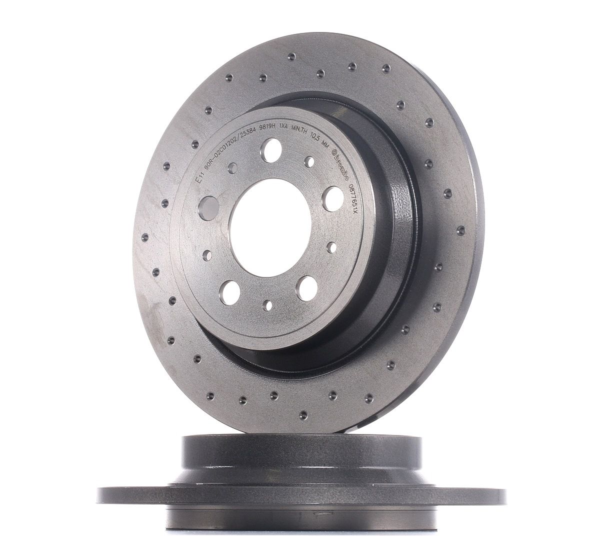 BREMBO Jarrulevyt VOLVO 08.7765.1X 9434167,94341670,94341674 Jarrulevy