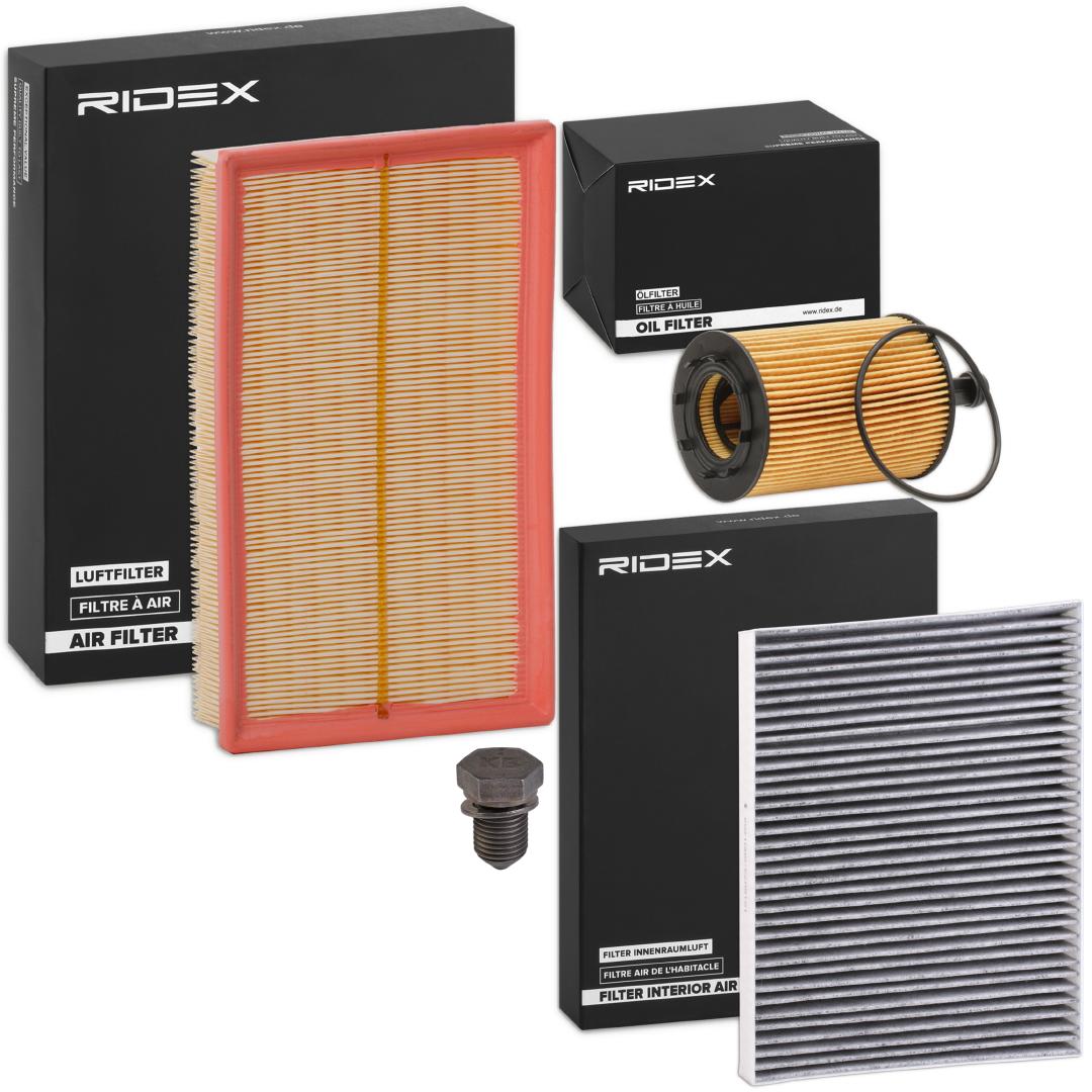 RIDEX Suodatinsarja VW 4055F0512