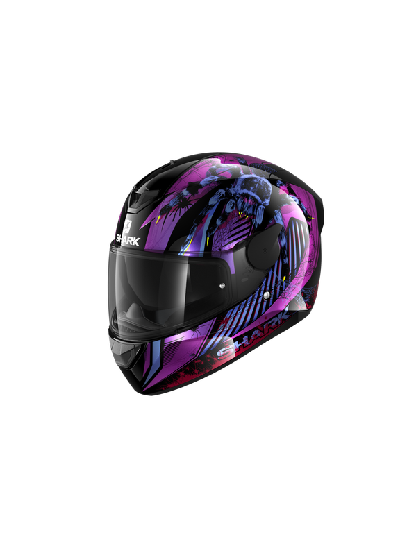 Shark D-Skwal 2 Atraxx Black Violet Glitter KVX XS