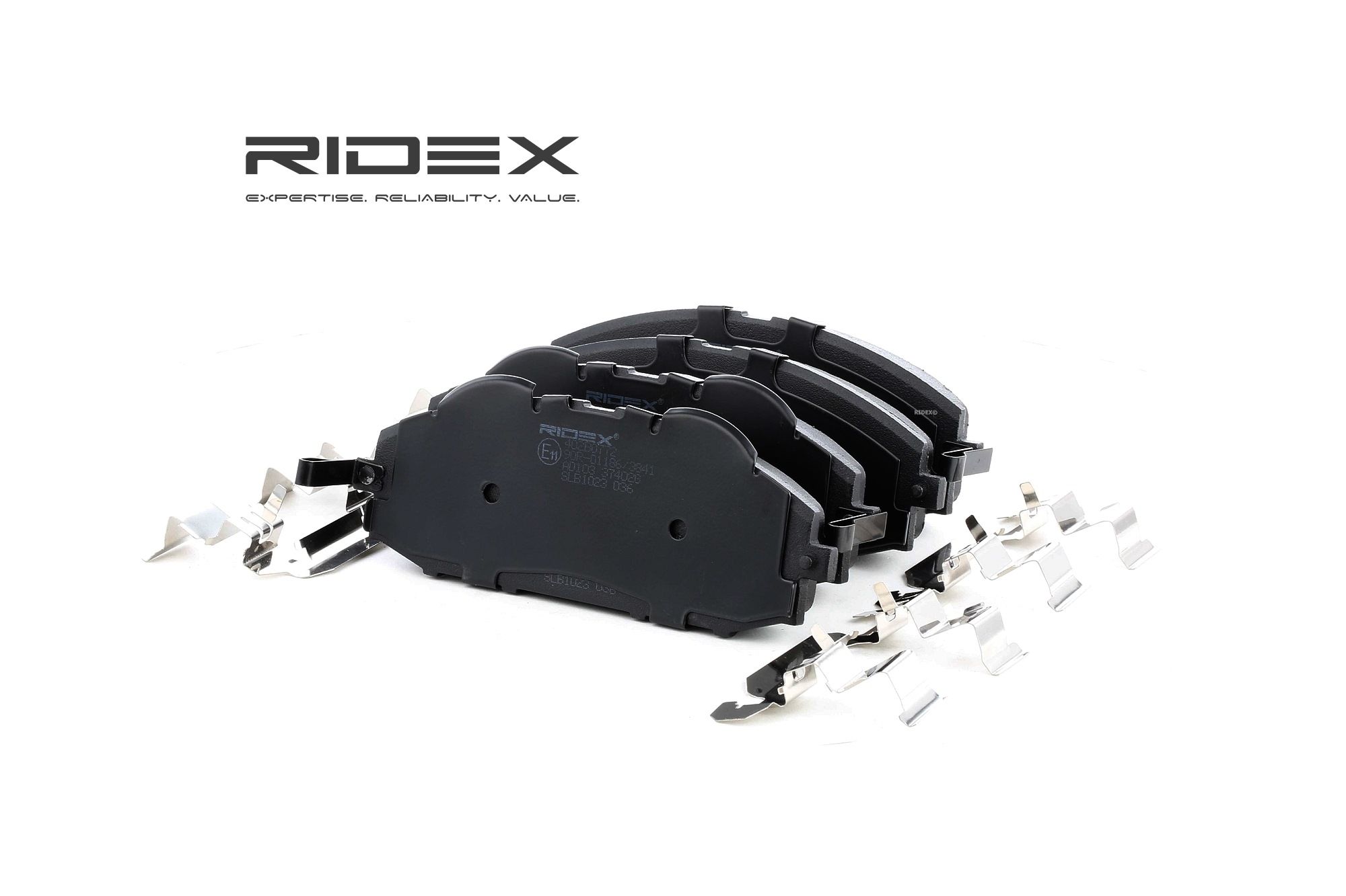 RIDEX Jarrupalat NISSAN 402B0772 41060VB290,41060VB291,41060VC091 Jarrupalasarja,Jarrupala, Levyjarru 41060VC290,41060VC291,AY040NS083,AY040NS092