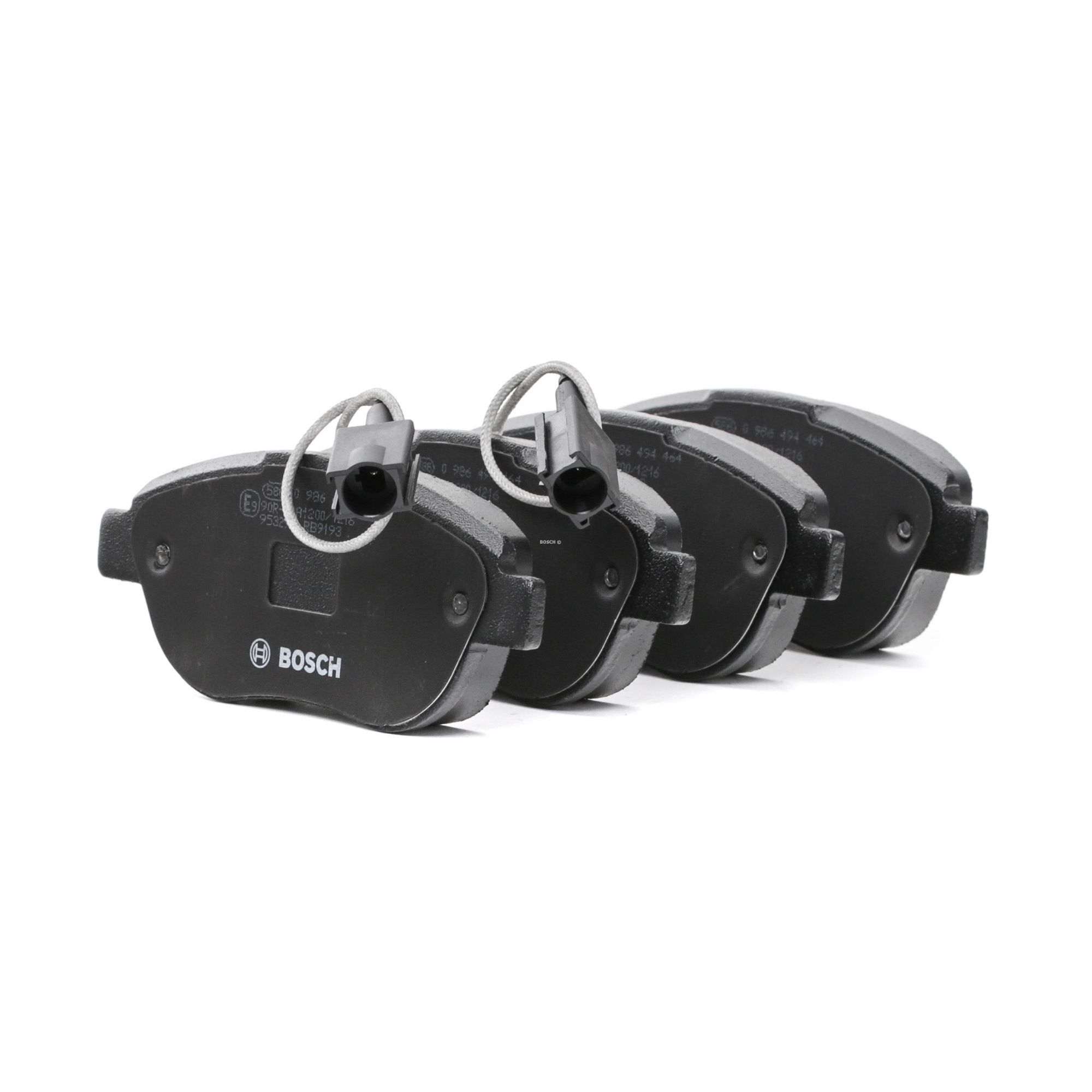 BOSCH Jarrupalat FIAT,ABARTH 0 986 494 464 77365026,51928528,5741585 Jarrupalasarja,Jarrupala, Levyjarru 5743721,77365468,77365716,77365810,77365865