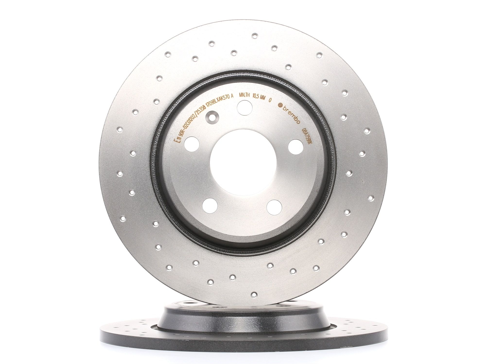 BREMBO Jarrulevyt AUDI 08.A759.1X 8K0615601B,8K0615601J,8K0615601M Jarrulevy