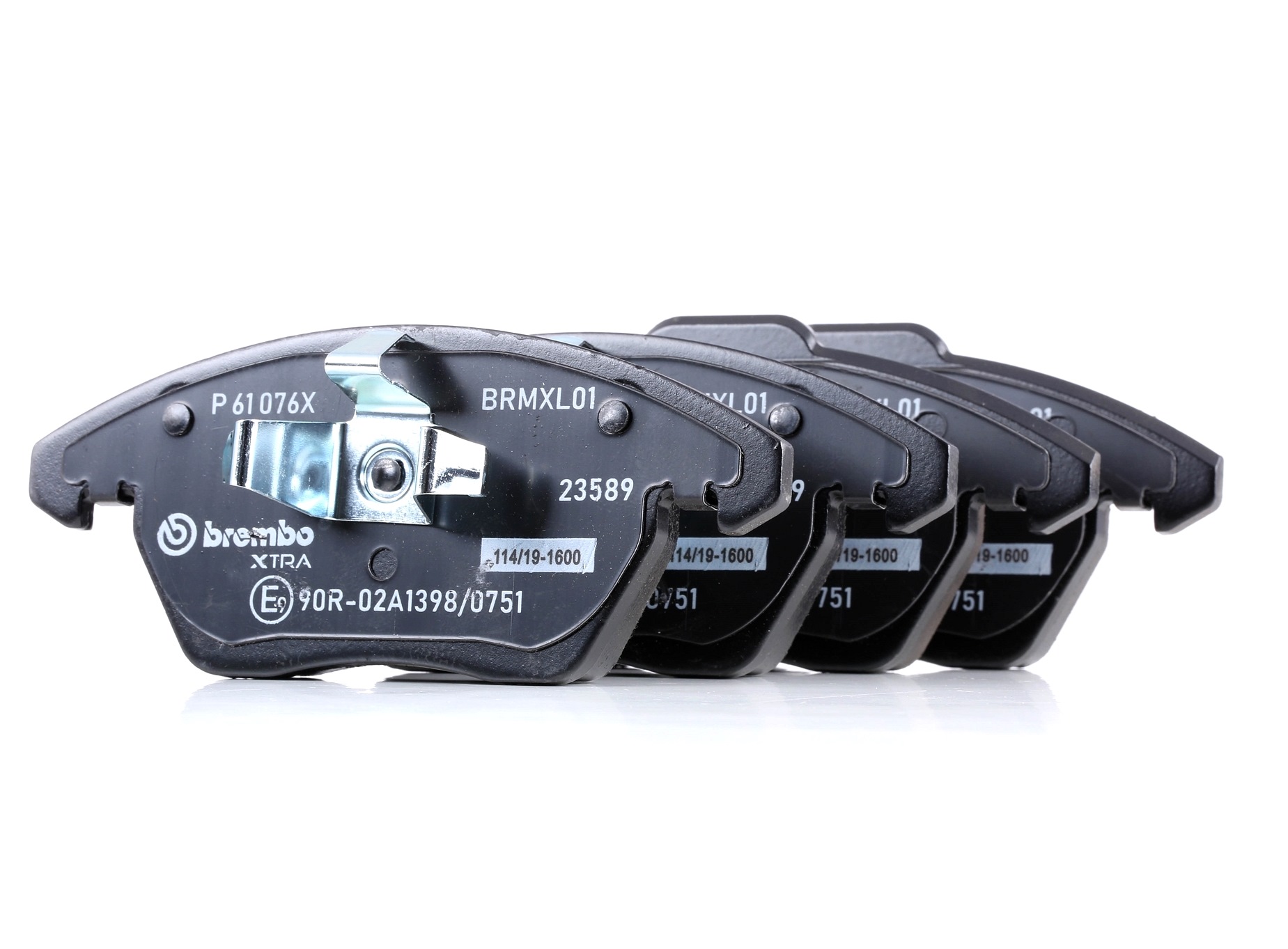 BREMBO Jarrupalat PEUGEOT,CITROËN P 61 076X 1609987980,1611457880,425260 Jarrupalasarja,Jarrupala, Levyjarru 425323,425343,425344,425488,E172359