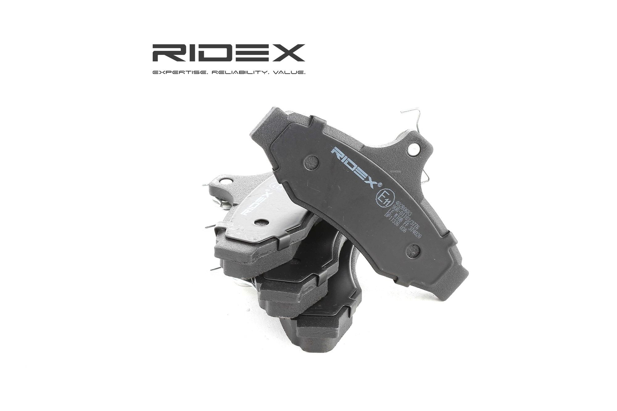 RIDEX Jarrupalat CHEVROLET,DAEWOO,SSANGYONG 402B0683 96245179,96253368,96391892 Jarrupalasarja,Jarrupala, Levyjarru AW346513,S4521001,S4521006