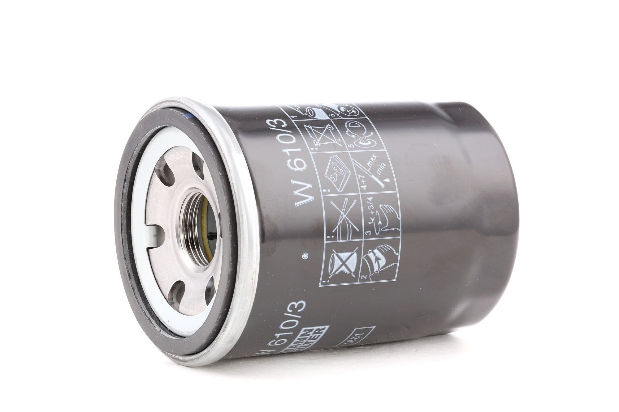 MANN-FILTER Öljynsuodatin OPEL,FORD,FIAT W 610/3 SMD360935,1109AE,1109CG 46347171,46544820,46751179,50037689,55213927,55230822,55256470,55259645