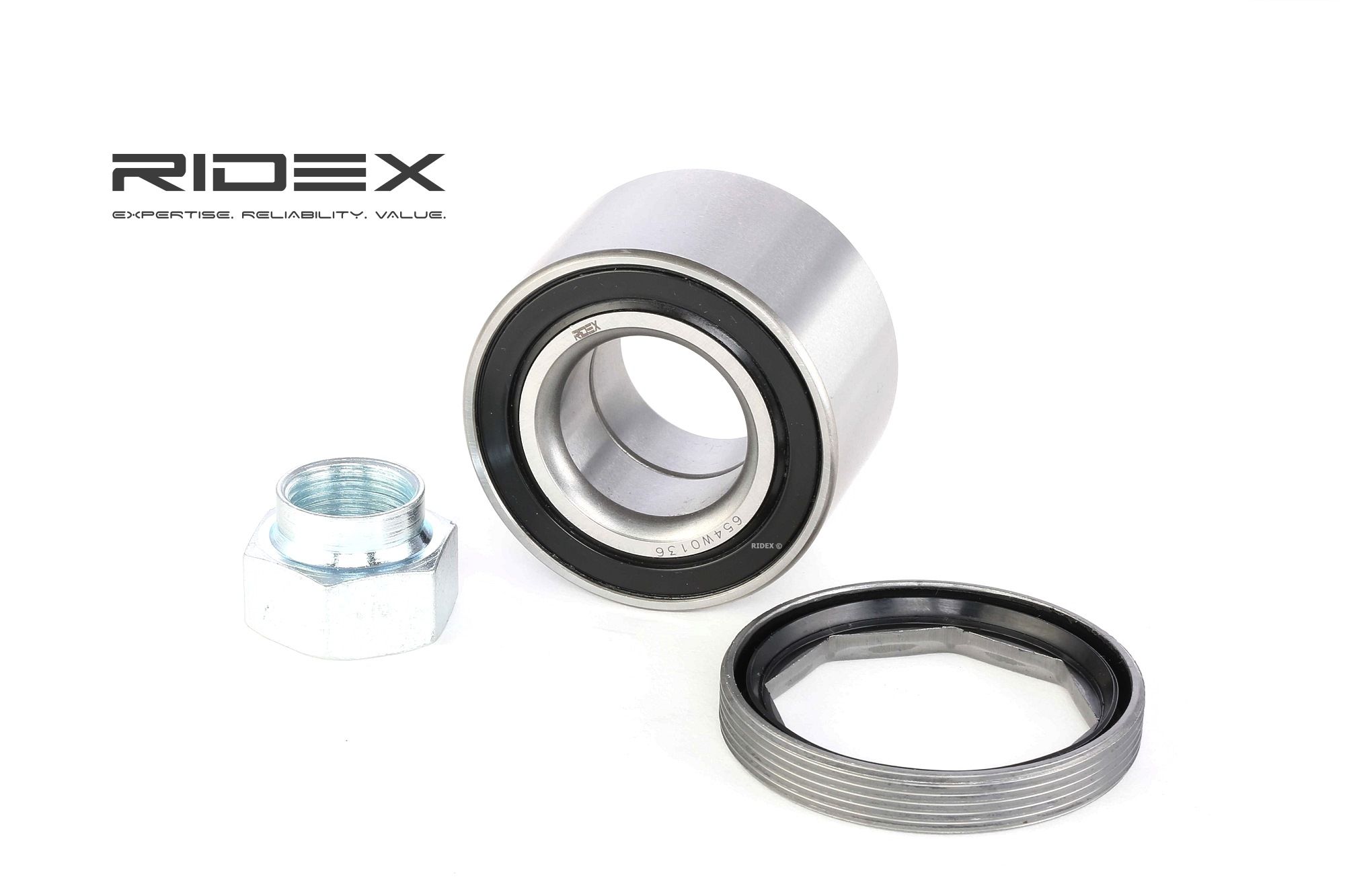 RIDEX Pyöränlaakerit FIAT,SEAT,LANCIA 654W0136 4339308,5891194,58911940 Pyöränlaakerisarja 71714455,71746393,3981590,SE025140301A