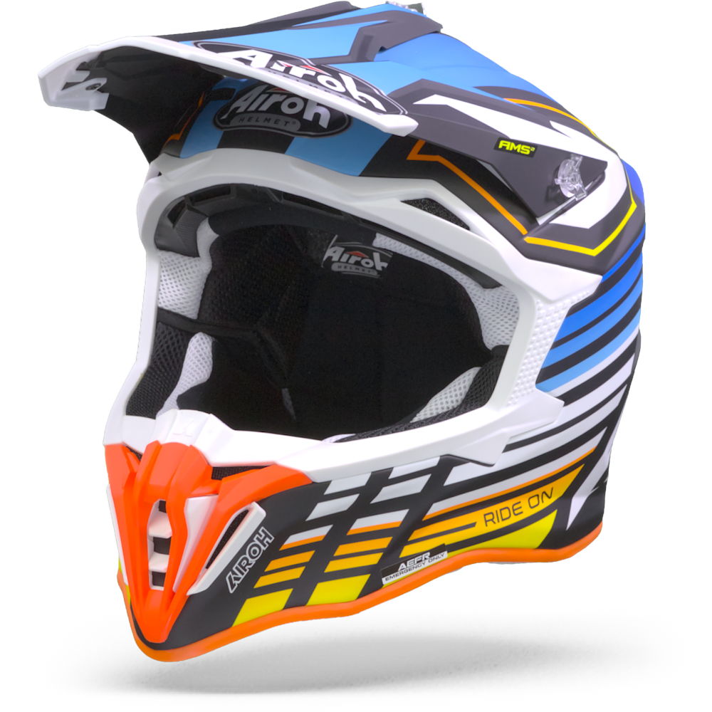 Airoh Strycker Shaded Flat Blue XL
