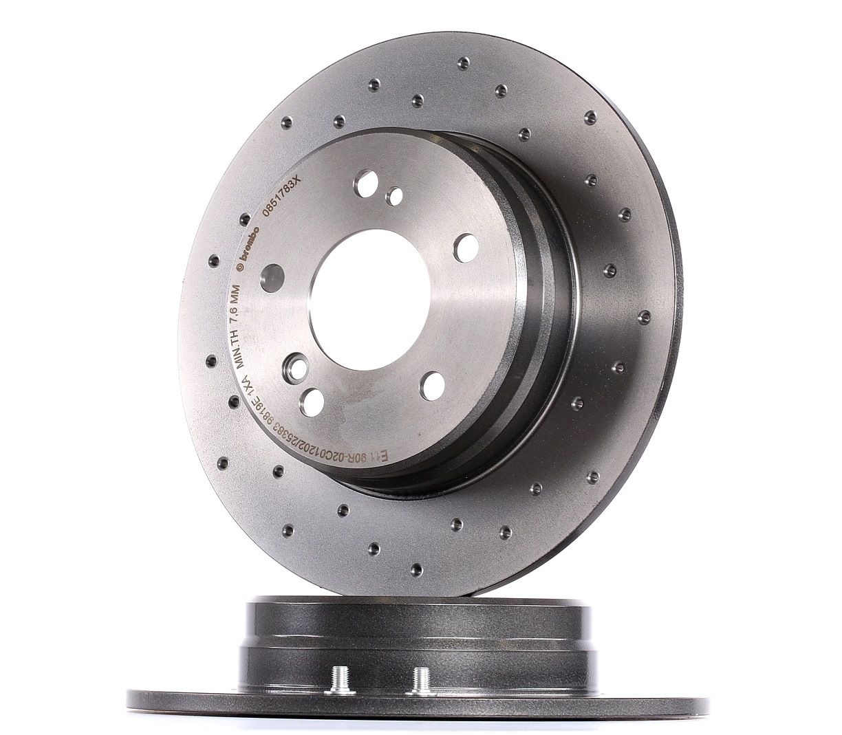 BREMBO Jarrulevyt MERCEDES-BENZ,CHRYSLER 08.5178.3X 5098065AA,5098066AA,68031811AA Jarrulevy 2034230012,2034230112,2104230112,2104230412,2104230912
