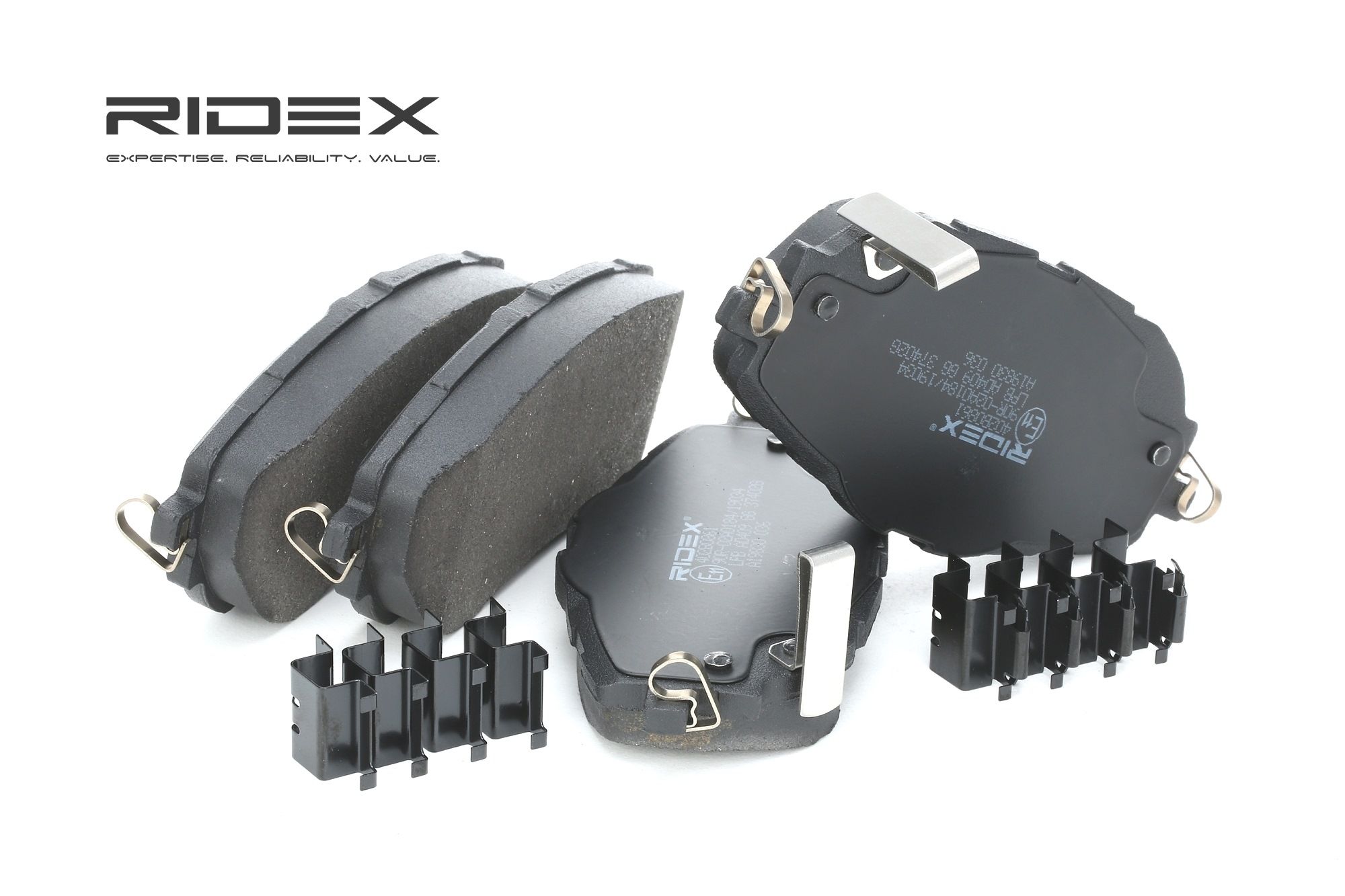 RIDEX Jarrupalat TOYOTA 402B0861 0446502390,0446502391,04465YZZEQ Jarrupalasarja,Jarrupala, Levyjarru