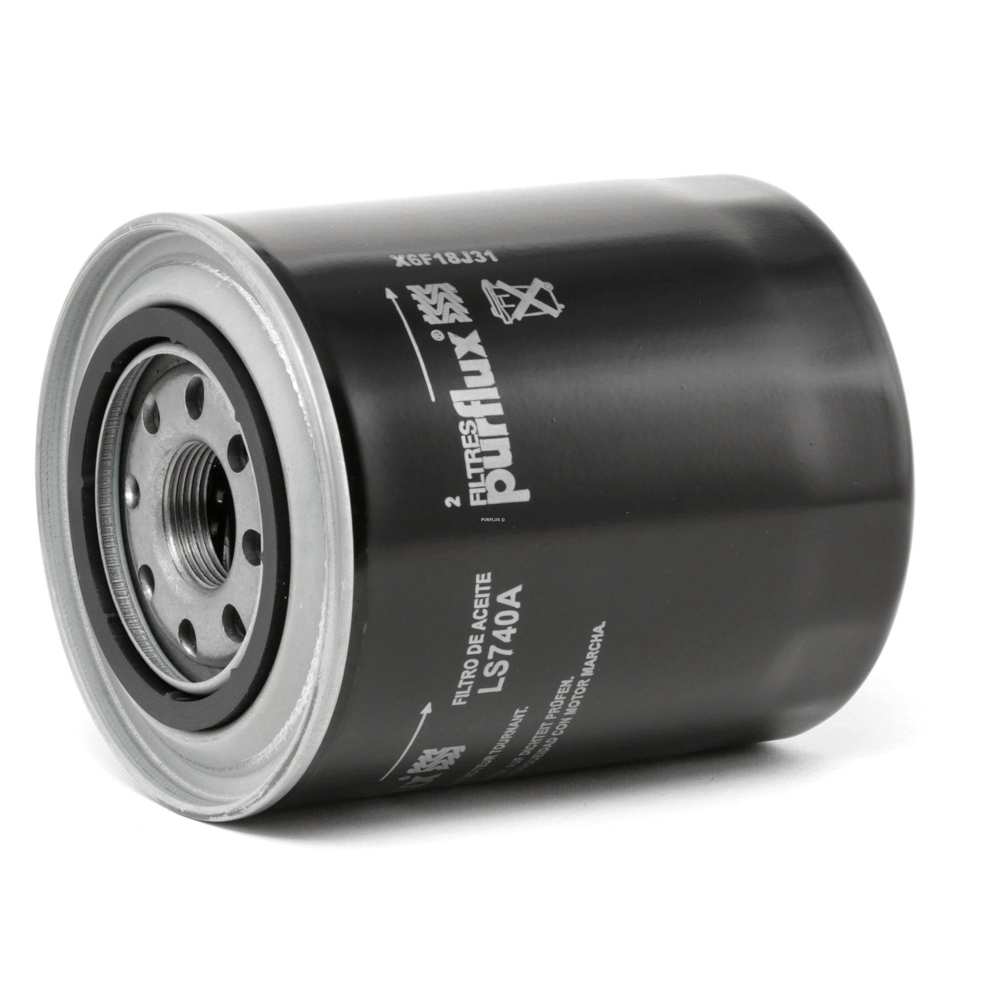 PURFLUX Öljynsuodatin HYUNDAI,MAZDA,KIA LS740A X4252E,0VS0114302,2630042000 2630042010,2630042020,263304A000,263304X000,NVS0114320,J1315005,J1315029
