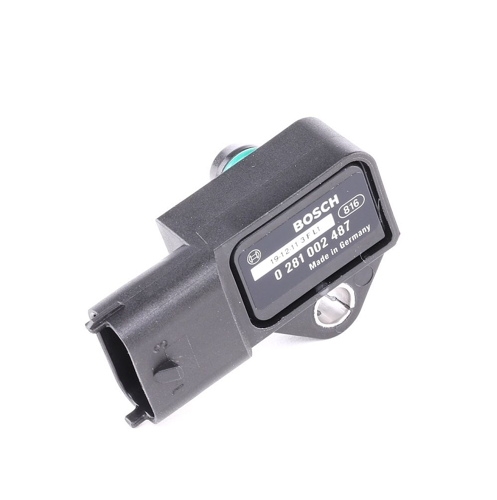 BOSCH MAP Sensor OPEL,VAUXHALL 0 281 002 487 6335606,97287868,97287868 Imusarjan Painetunnistin,Imusarjan Paineanturi,Tunnistin, Ahtopaine