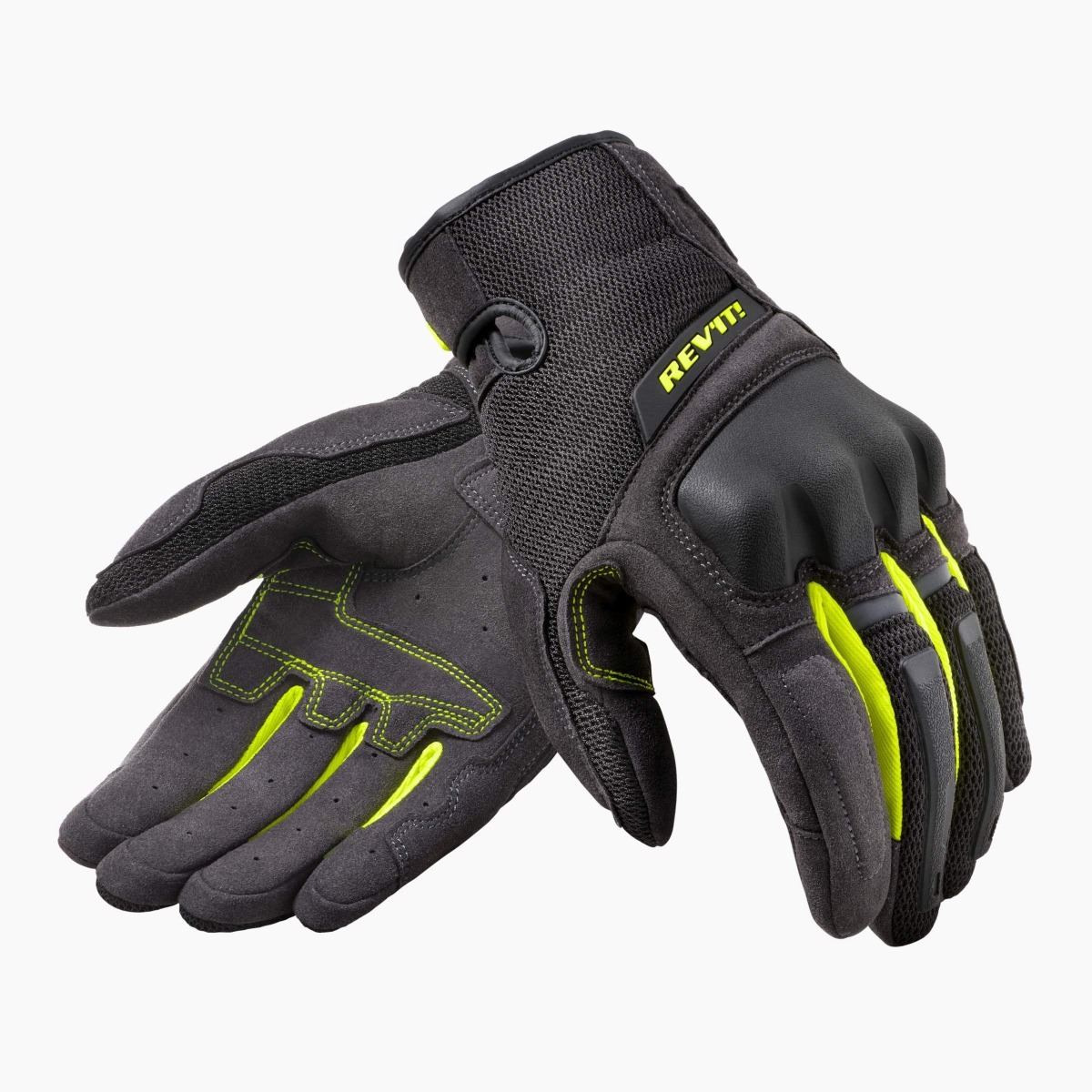 REV'IT! Volcano Black Neon Yellow M