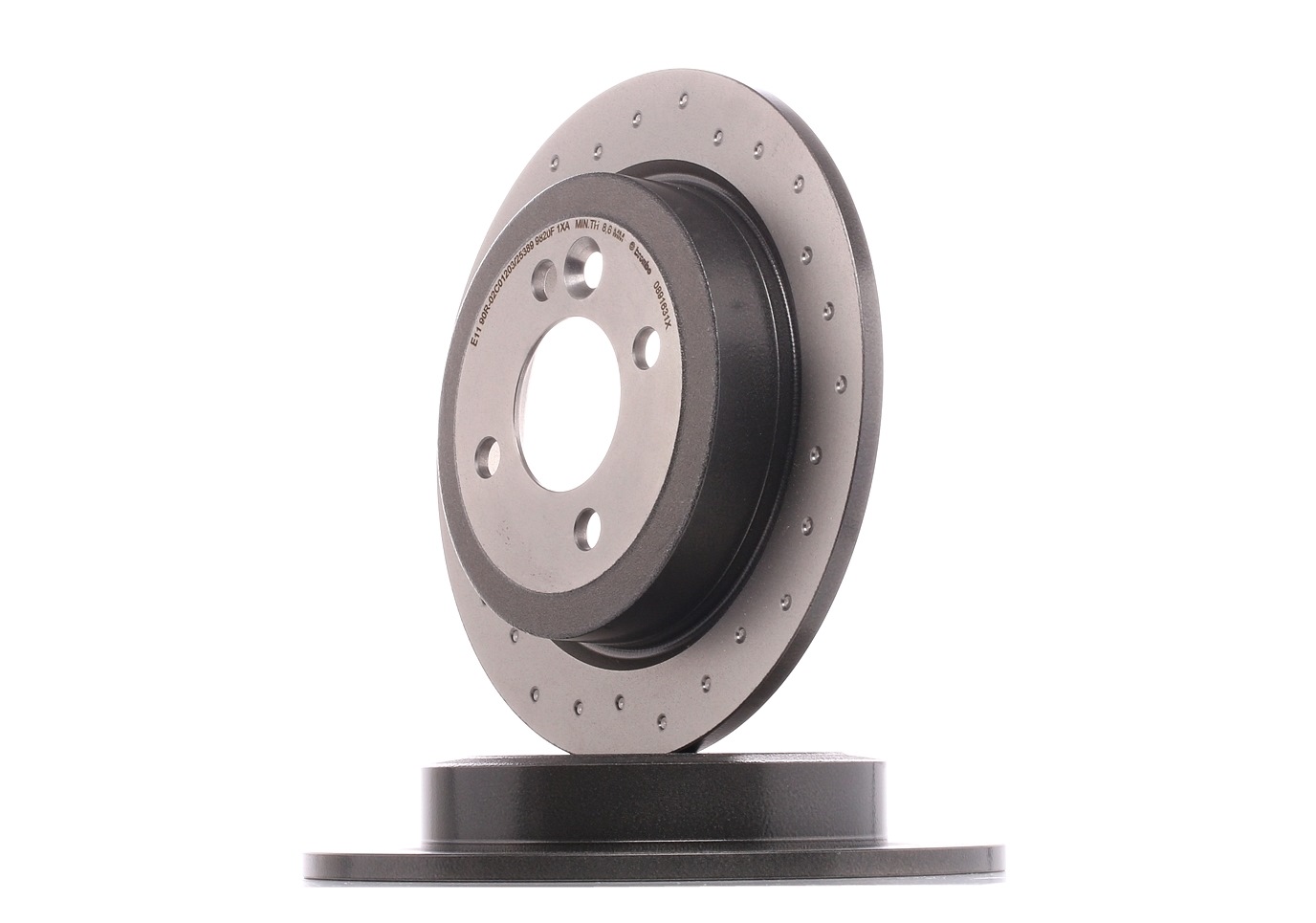 BREMBO Jarrulevyt MINI 08.9163.1X 34211503070 Jarrulevy