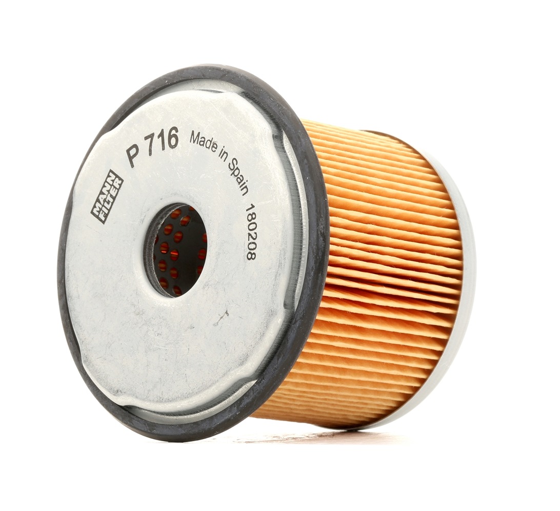 MANN-FILTER Polttoainesuodatin FIAT,PEUGEOT,HYUNDAI P 716 1606451188,190633,190643 1906C1,96098964,1606451188,9401906648,9609896480,3190629000,190629