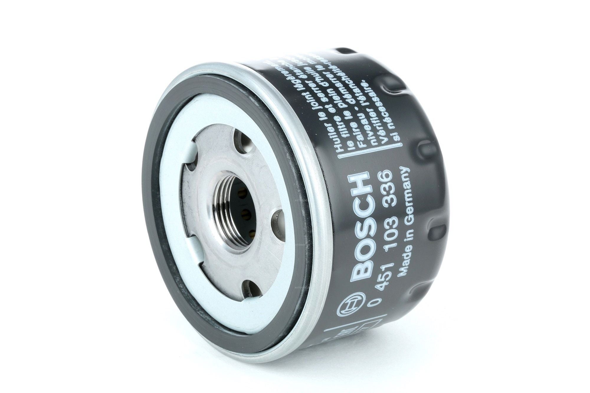 BOSCH Öljynsuodatin OPEL,RENAULT,PEUGEOT 0 451 103 336 73500506,6439354,9111019 93156290,93156540,04186267,4186267,T0730077,MLS000462A,MLS000602