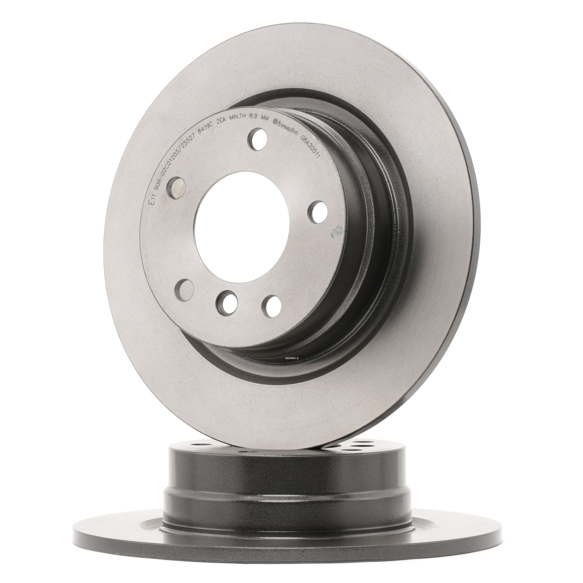 BREMBO Jarrulevyt BMW 08.A205.11 34214031275,34214031725,34216764649 Jarrulevy 34216769271,34216855002