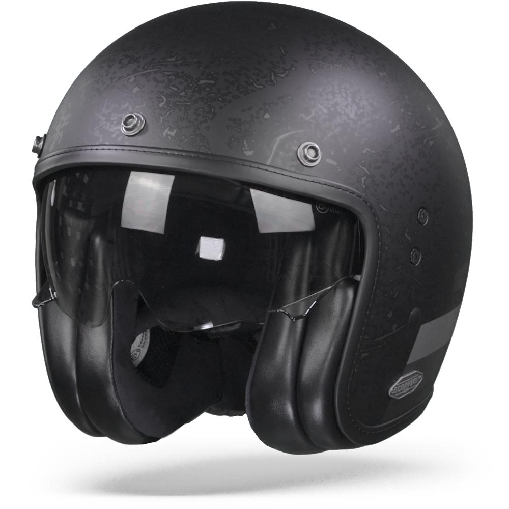 Scorpion Belfast Shift Black Matt Silver 2XL