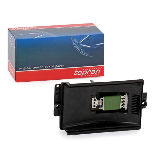 TOPRAN Lämmityslaitteen Puhaltimen Vastus VW,AUDI,SKODA 112 195 1J0819022A,1J0819022A,1J0819022A Vastus, Sisäilmantuuletin 1J0819022A