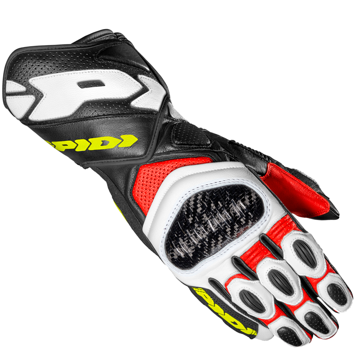 Spidi Carbo 7 Red Yellow Fluorescent 3XL