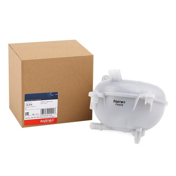 TOPRAN Paisuntasäiliö VW,AUDI,SKODA 116 679 5Q0121407A,5Q0121407G,5Q0121407T Nestesäiliö, Jäähdytysneste 5Q0121407A,5Q0121407G,5Q0121407T,5Q0121407A