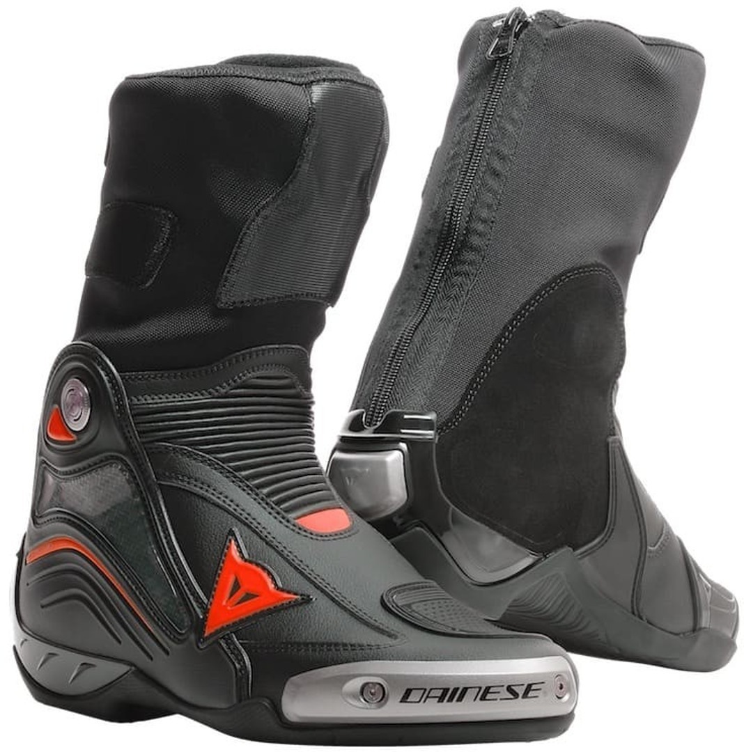 Dainese Axial D1 Black Red Fluo 42