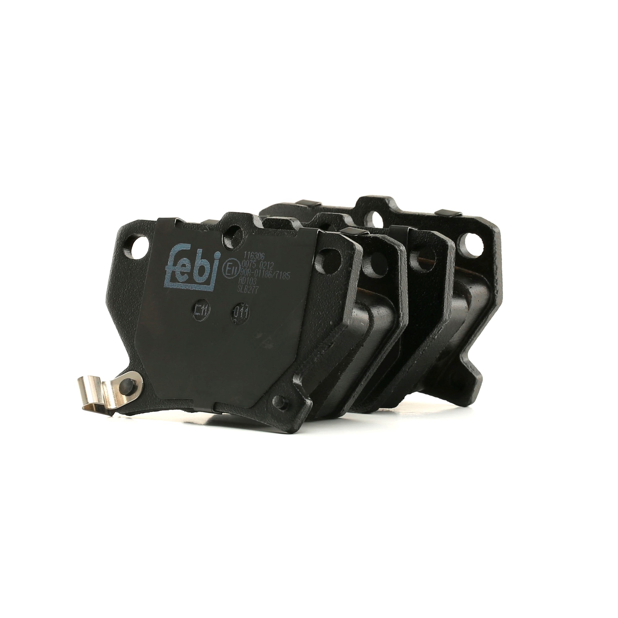 FEBI BILSTEIN Jarrupalat TOYOTA 116306 88972099,0446620090,0446652010 Jarrupalasarja,Jarrupala, Levyjarru 0446652020,0446652030,0446652040,0446652050