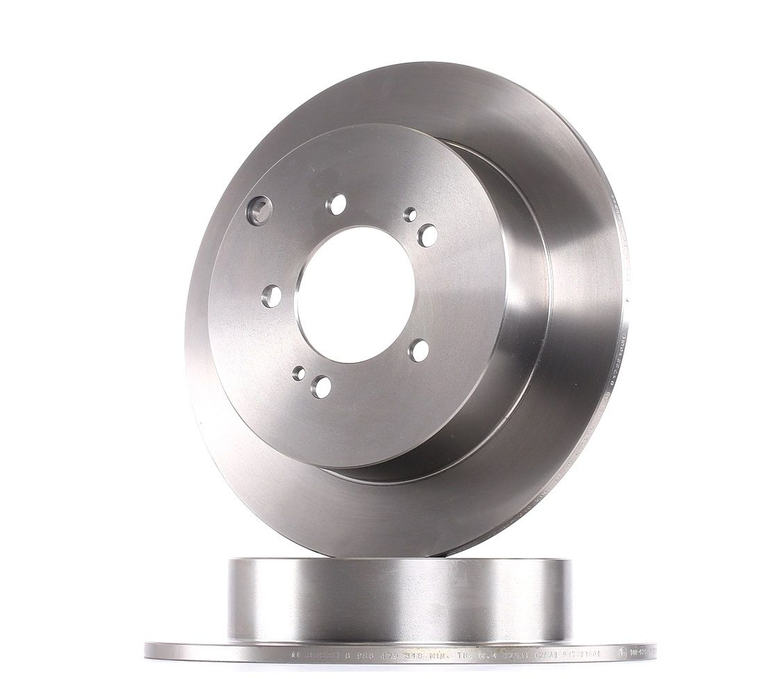 BOSCH Jarrulevyt PEUGEOT,CITROËN,MITSUBISHI 0 986 479 318 1606292080,1611500480,1611667880 Jarrulevy 424961,424962,4249F4,4615A035,4615A192,1606292080