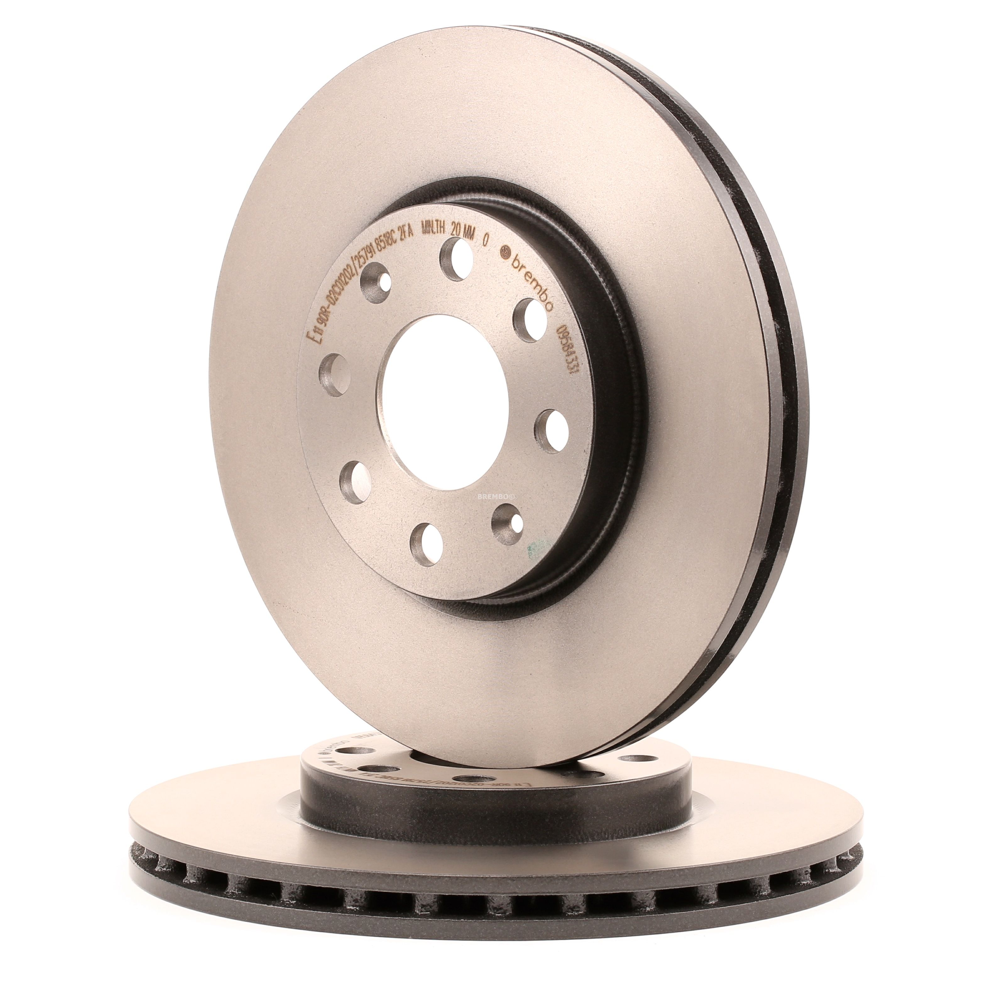 BREMBO Jarrulevyt OPEL,FIAT,VAUXHALL 09.5843.31 55700920,55700921,6001073179 Jarrulevy 6001073181,71773402,13317922,569024,569065,93188917,93197241