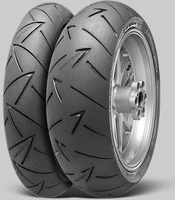 Continental ContiRoadAttack 2 ( 180/55 ZR17 TL (73W) takapyörä, M/C )