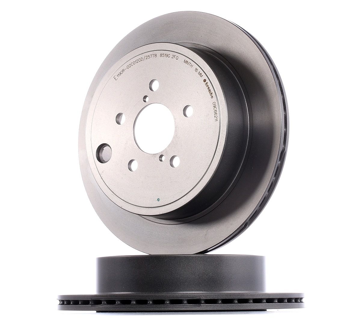 BREMBO Jarrulevyt TOYOTA,SUBARU 09.C662.11 26700AJ010,SU00300638 Jarrulevy