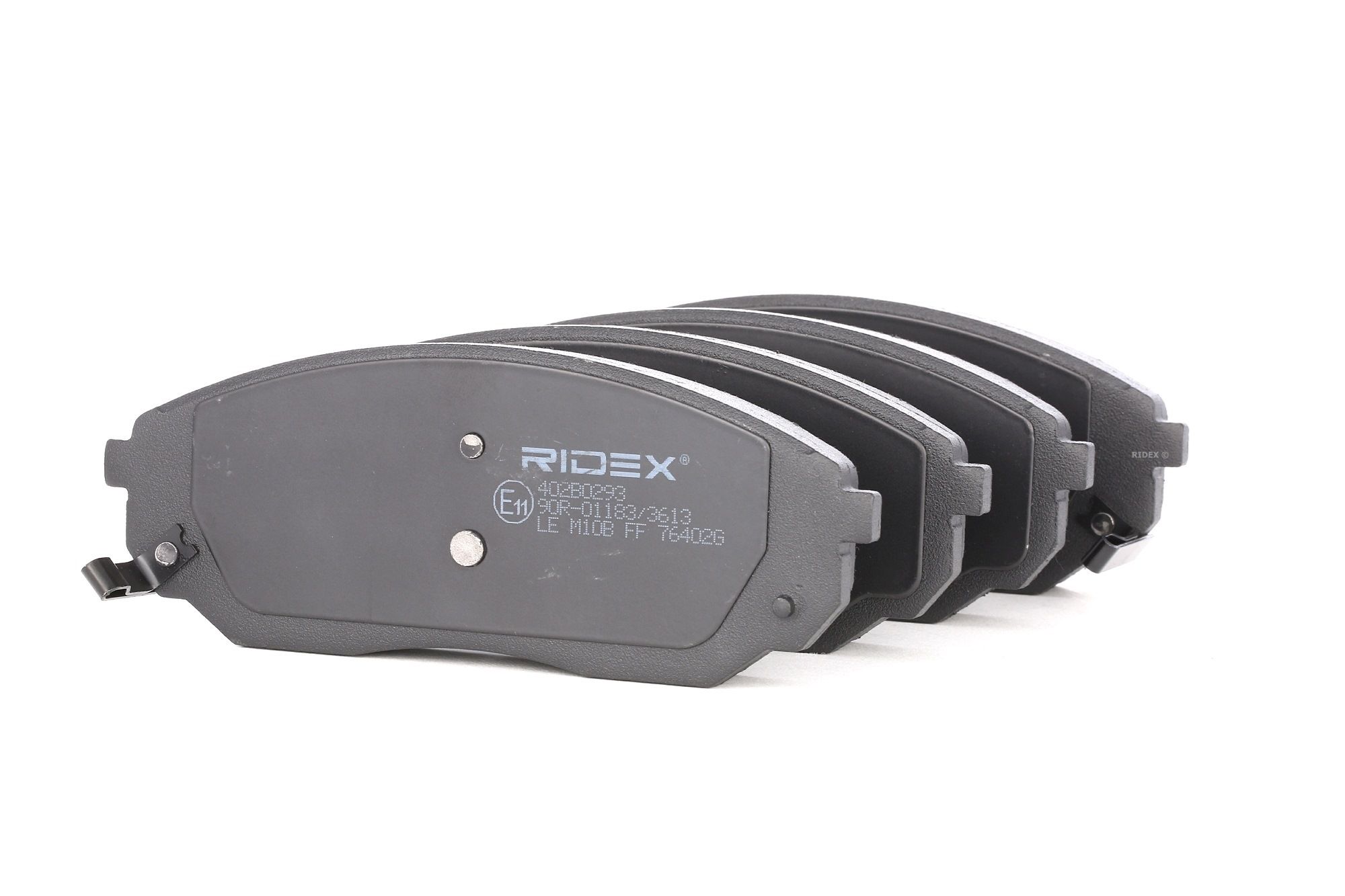RIDEX Jarrupalat KIA 402B0293 581013ED00,581013EE00,581013EE01 Jarrupalasarja,Jarrupala, Levyjarru