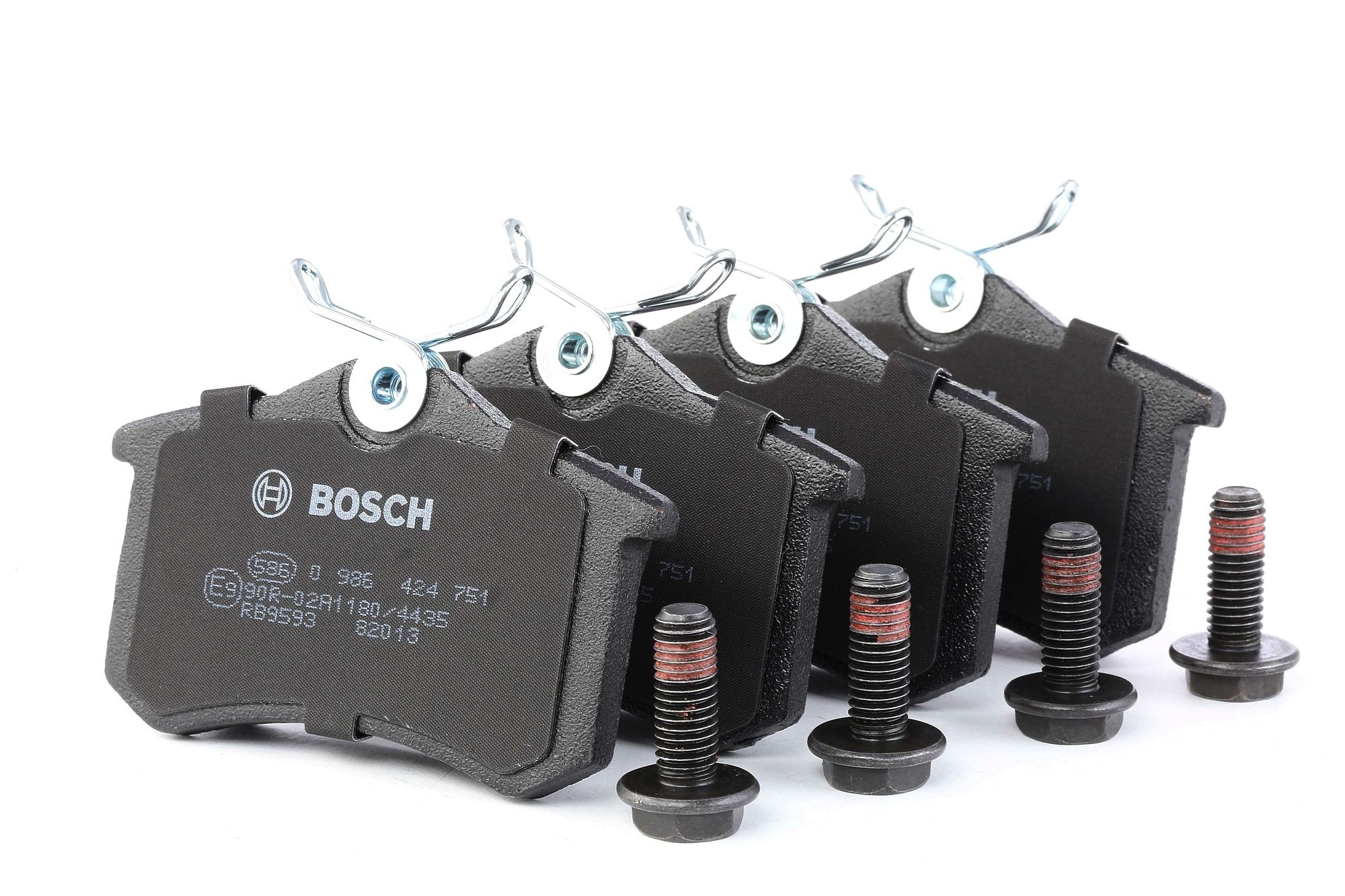 BOSCH Jarrupalat FIAT,PEUGEOT,CITROËN 0 986 424 751 9467648988,1K0698451A,1607083280 Jarrupalasarja,Jarrupala, Levyjarru 1623180780,425232,425233