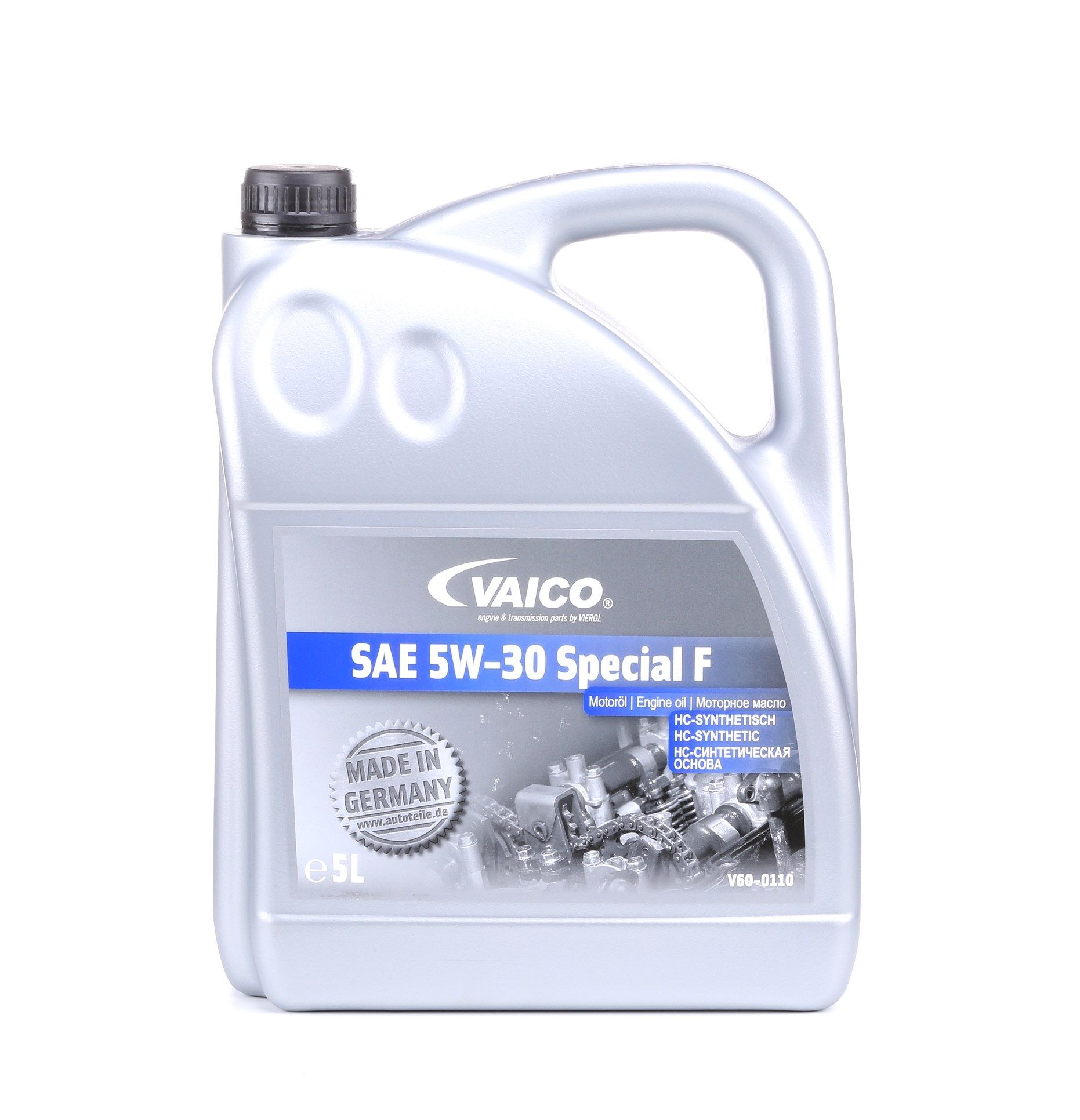 VAICO Moottoriöljy FORD,RENAULT,FIAT V60-0110 1343796,4U7JM2C913D8BA,FO1343796 WSSM2C913A,WSSM2C913B,WSSM2C913C,WSSM2C913D