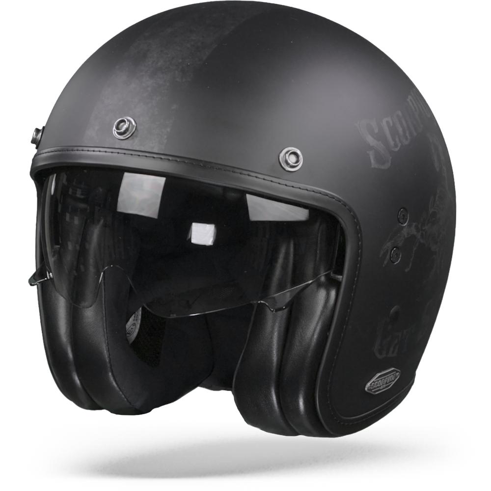 Scorpion Belfast Pique Matt Black Silver M